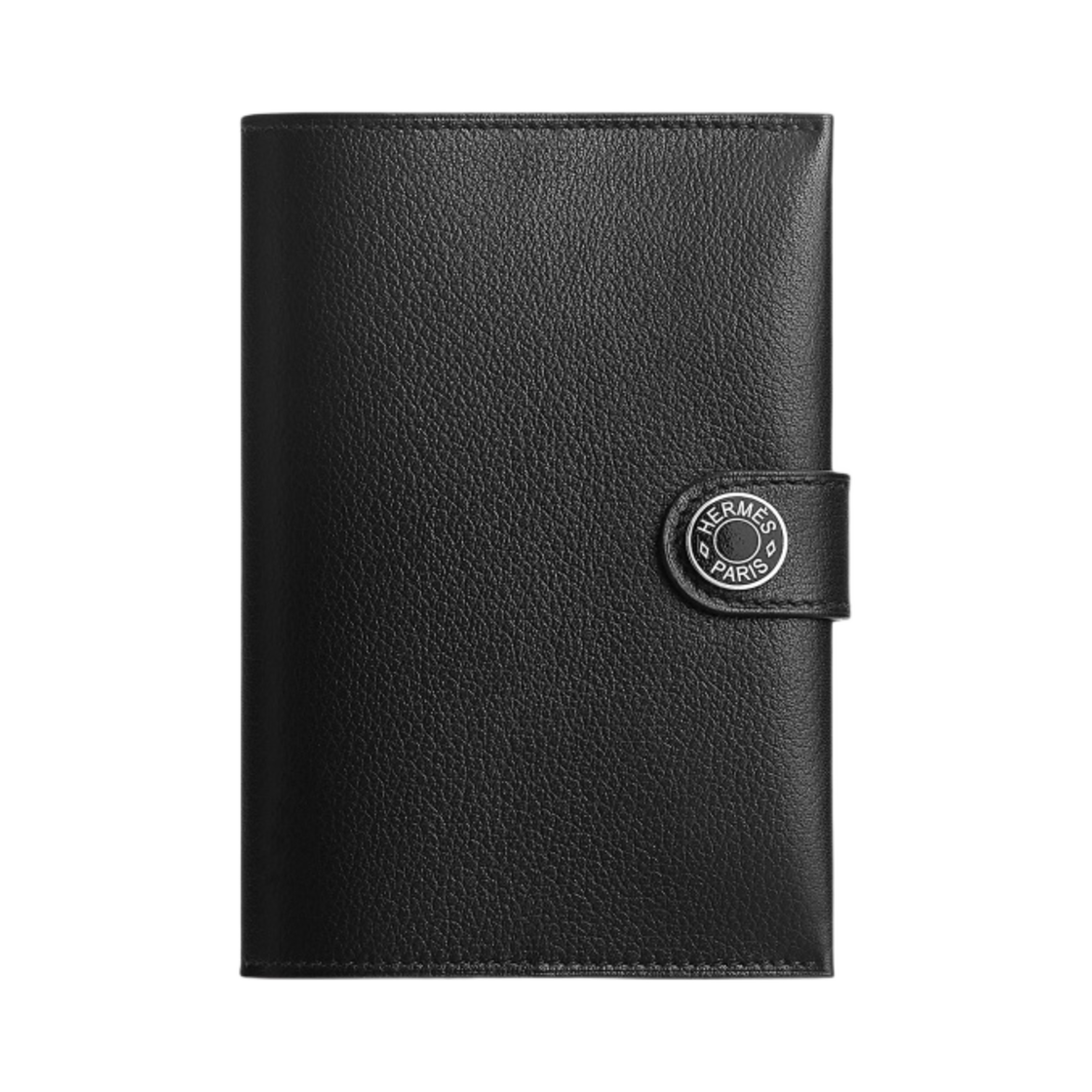 에르메스 R.M.S 패스포트 홀더 에버그레인 & 팔라듐 하드웨어 누아(Hermes R.M.S Passport Holder Evergrain & Palladium Noir) - 1