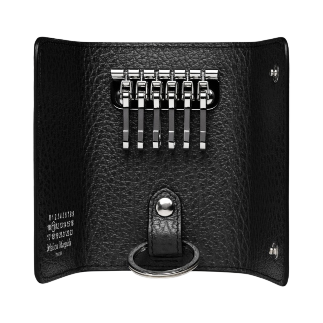 메종 마르지엘라 포 스티치 키 홀더 블랙(Maison Margiela Four Stitches Key Holder Black) - 2