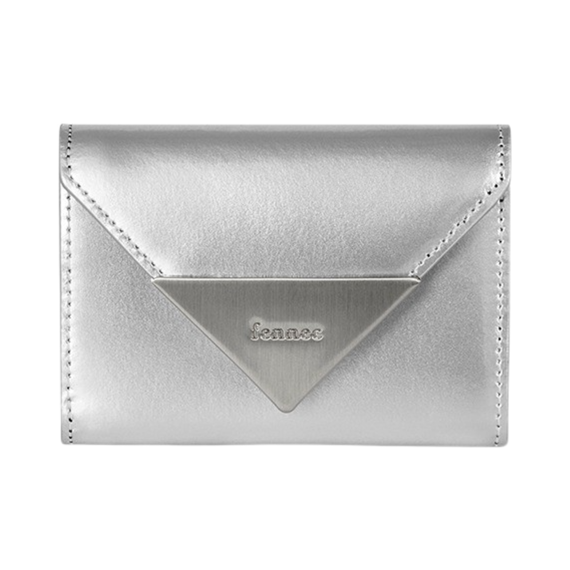 ●Fennec● LACQUER TRIANGLE WALLET MATT BLACK FNSWT01TKF FENNEC MATT TRIANGLE WALLET