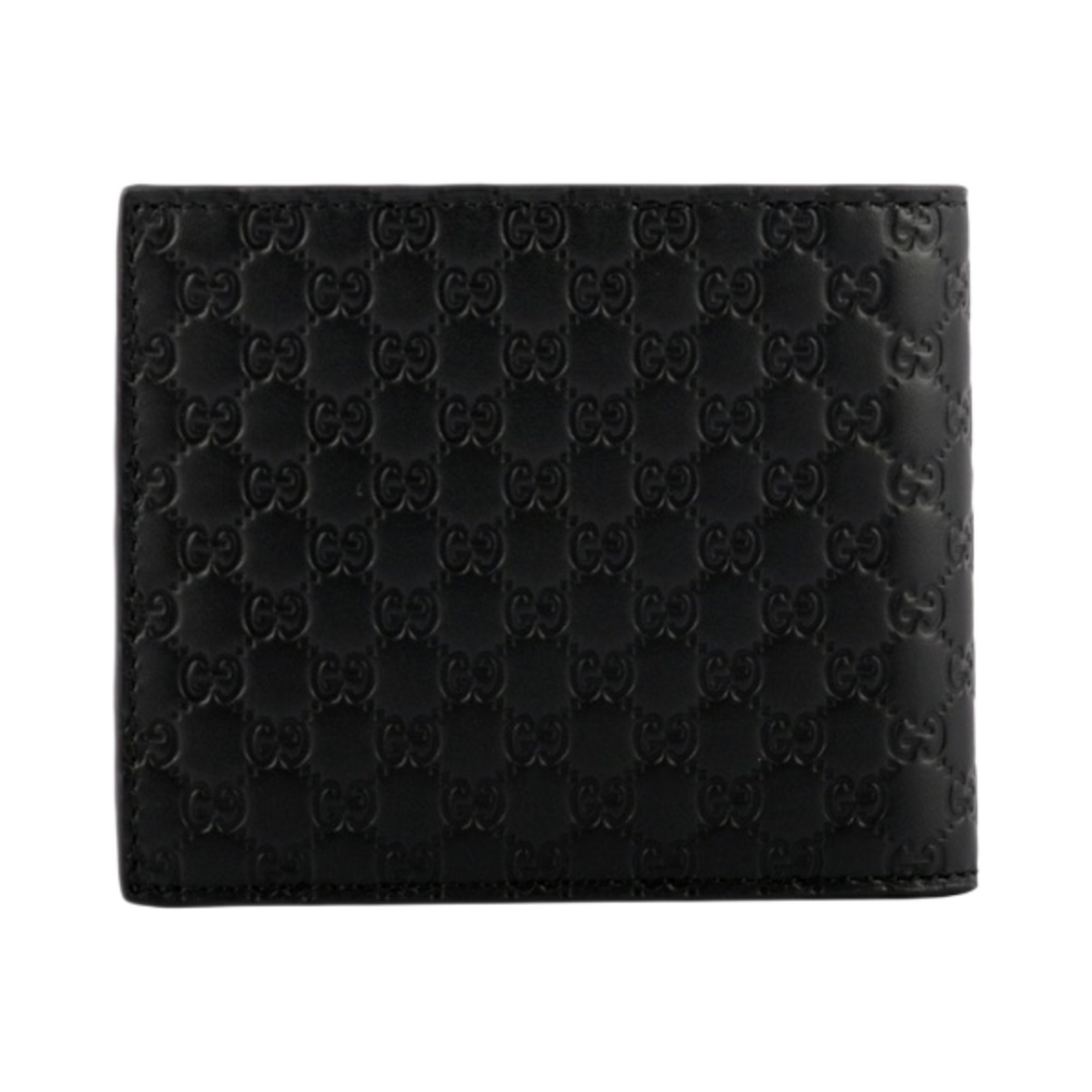260987-BMJ1N-1000 Gucci Micro GG Ssima Bi-Fold Wallet Black - #3