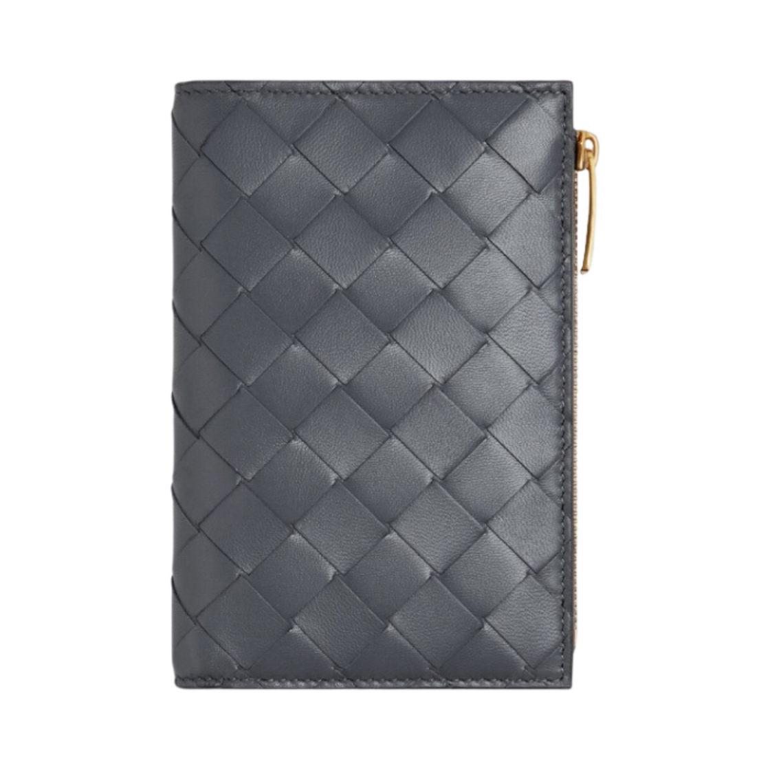 보테가 베네타 미디움 폴더형 지퍼 지갑 썬더(Bottega Veneta Medium Bi-Fold Zip Wallet Thunder) - 1