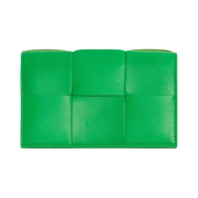 Bottega Veneta Business Card Case Parakeet