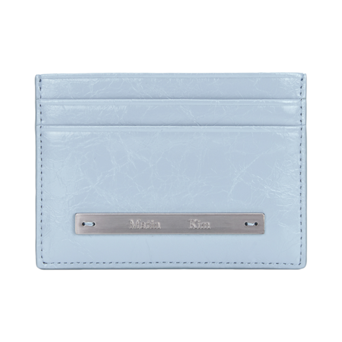 마뗑킴 글로시 카드 월렛 스카이(Matin Kim Glossy Card Wallet Sky)
