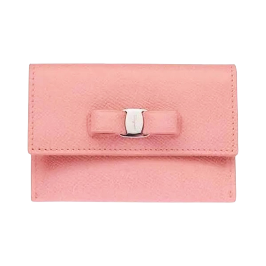 페라가모 바라 카드 케이스 코랄(Ferragamo Vara Card Case Coral) - 1