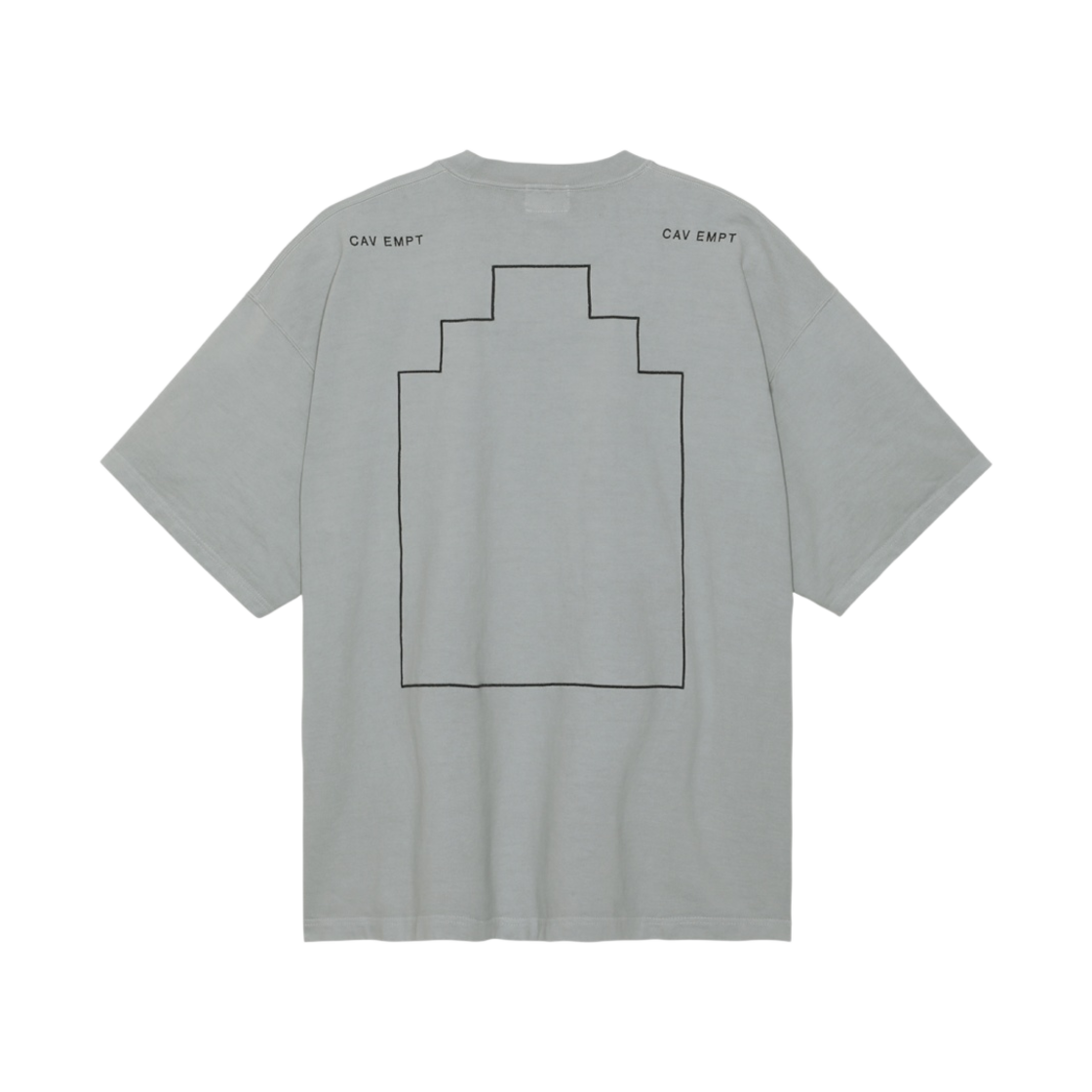카브엠트 오버다이 데저트 헤비 티셔츠 그레이 - 23SS(Cav Empt Overdye Desert Heavy T-Shirt Gray - 23SS) - 2