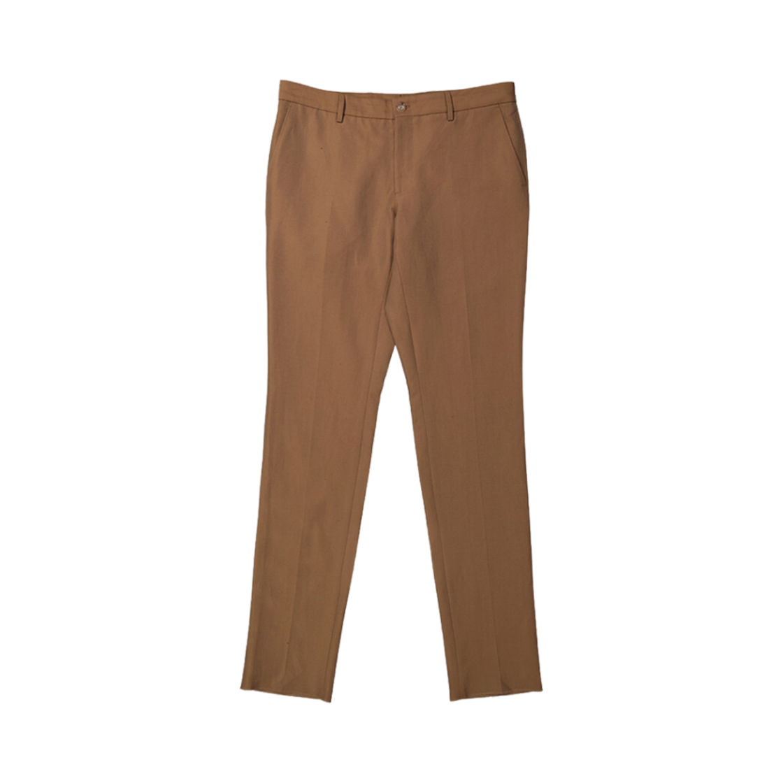 8070549 Burberry Wool Linen Tailored Trousers Camel