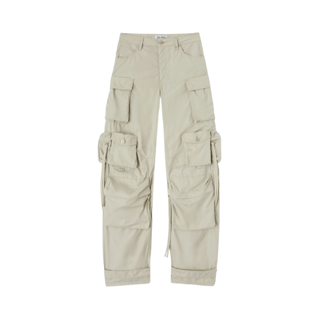 (W) 디 아티코 펀 롱 팬츠 아이보리((W) The Attico Fern Long Pants Ivory) - 1