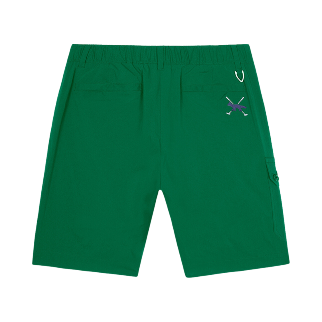 메종 키츠네 프로파일 폭스 카고 H/팬츠 다크 그린(Maison Kitsune Profile Fox Cargo H/Pants Dark Green) - 2