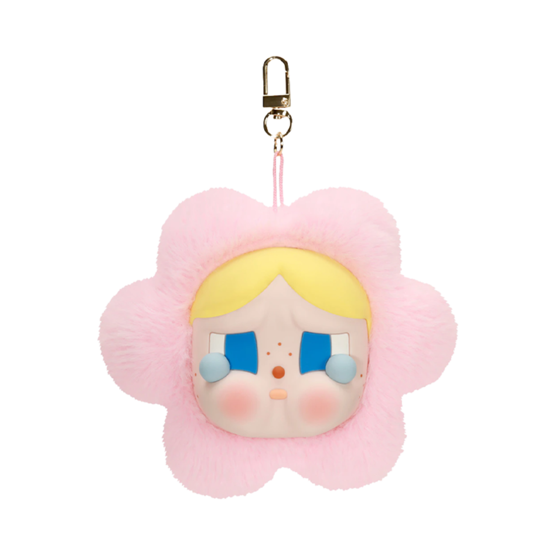 - Pop Mart Crybaby Sad Club Series Silicone Plush Earphone Bag