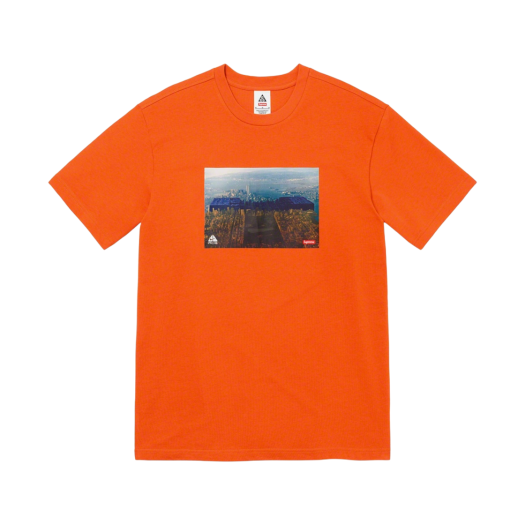 Supreme x Nike ACG Grid T-Shirt Orange - 22FW