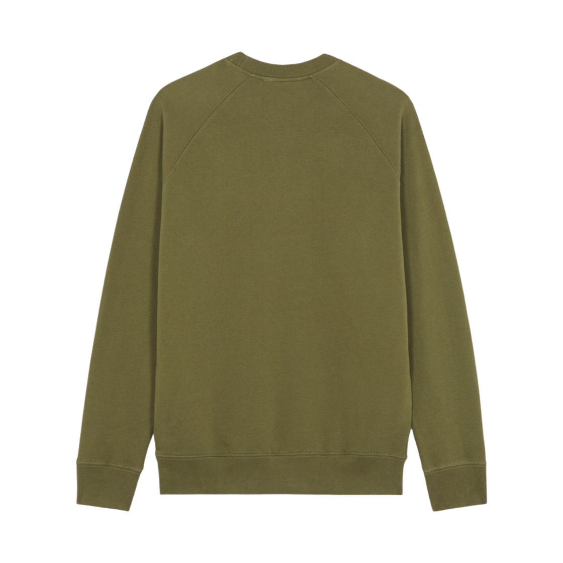메종 키츠네 모노크롬 폭스 헤드 패치 클래식 스웨트셔츠 카키 그레이(Maison Kitsune Monochrome Fox Head Patch Classic Sweatshirt Khaki Grey) - 2