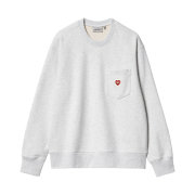 Carhartt WIP Heart Pocket Sweatshirt Ash Heather