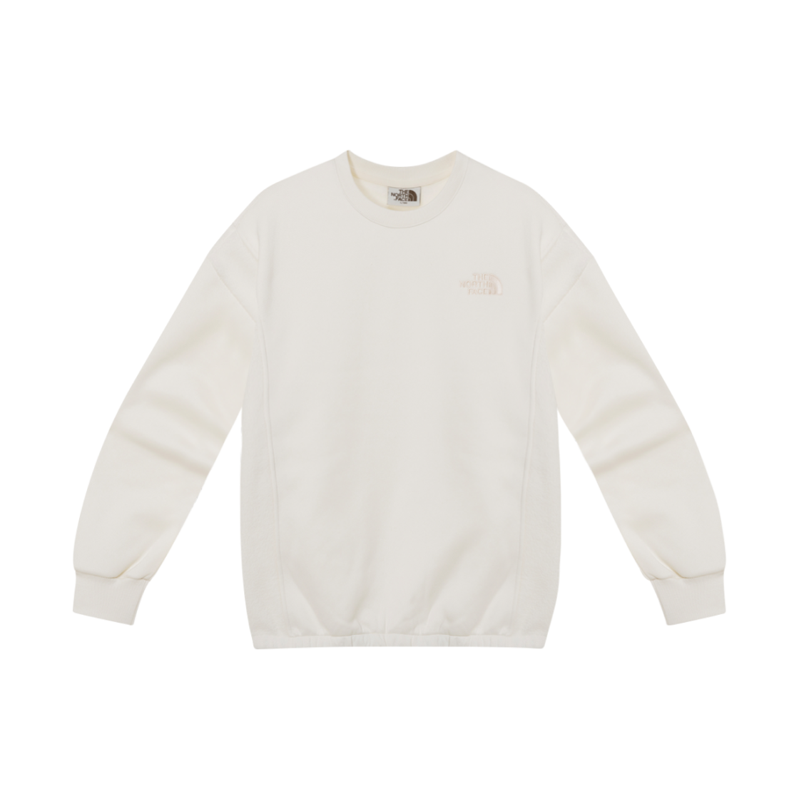NM5MQ55K The North Face Puffy Sweatshirts Cream