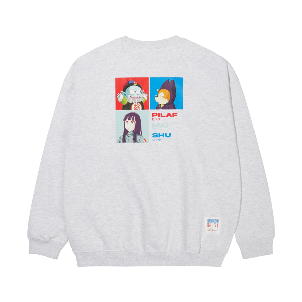 드래곤볼 그래픽 맨투맨 피라후 멜란지(DB Graphic Sweatshirt Pilaf Melange)