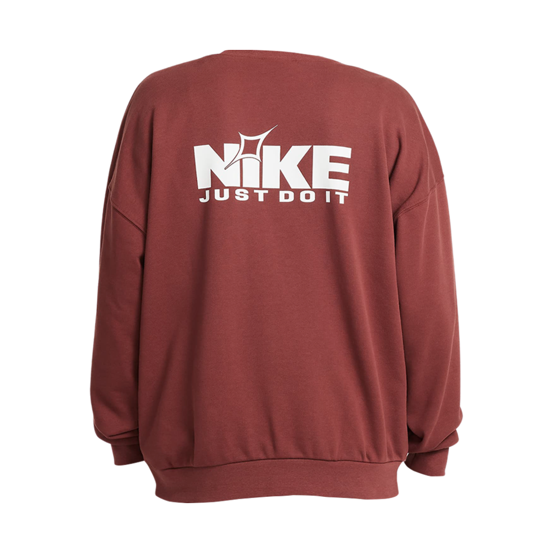 나이키 클럽 오버사이즈 크루넥 스웨트셔츠 다크 포니 화이트(Nike Club Oversized Crewneck Sweatshirt Dark Pony White) - 2