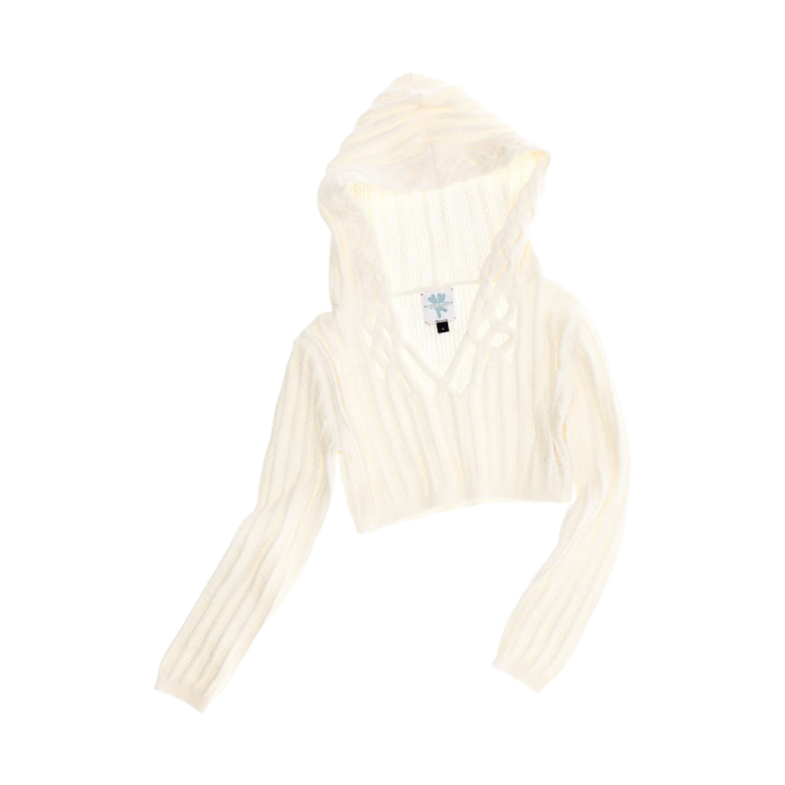 (W) 헤븐 바이 마크 제이콥스 x 와이프로젝트 스웨터 후드 아이보리((W) Heaven By Marc Jacobs x Y/Project Sweater Hoodie Ivory)