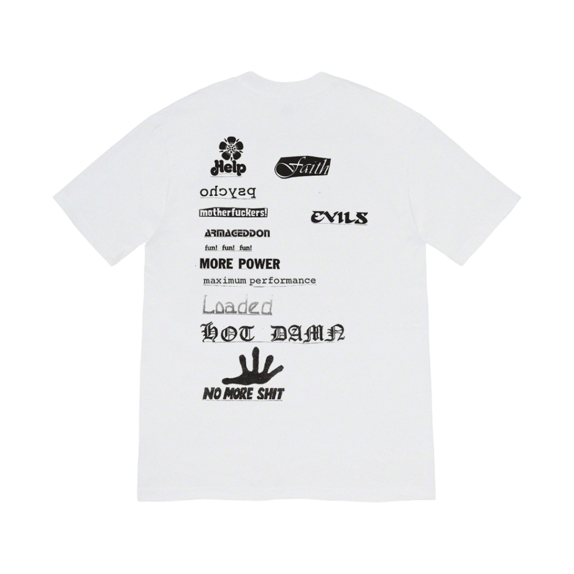 슈프림 노 모어 쓋 티셔츠 화이트 - 20FW(Supreme No More Shit T-Shirt White - 20FW) - 2