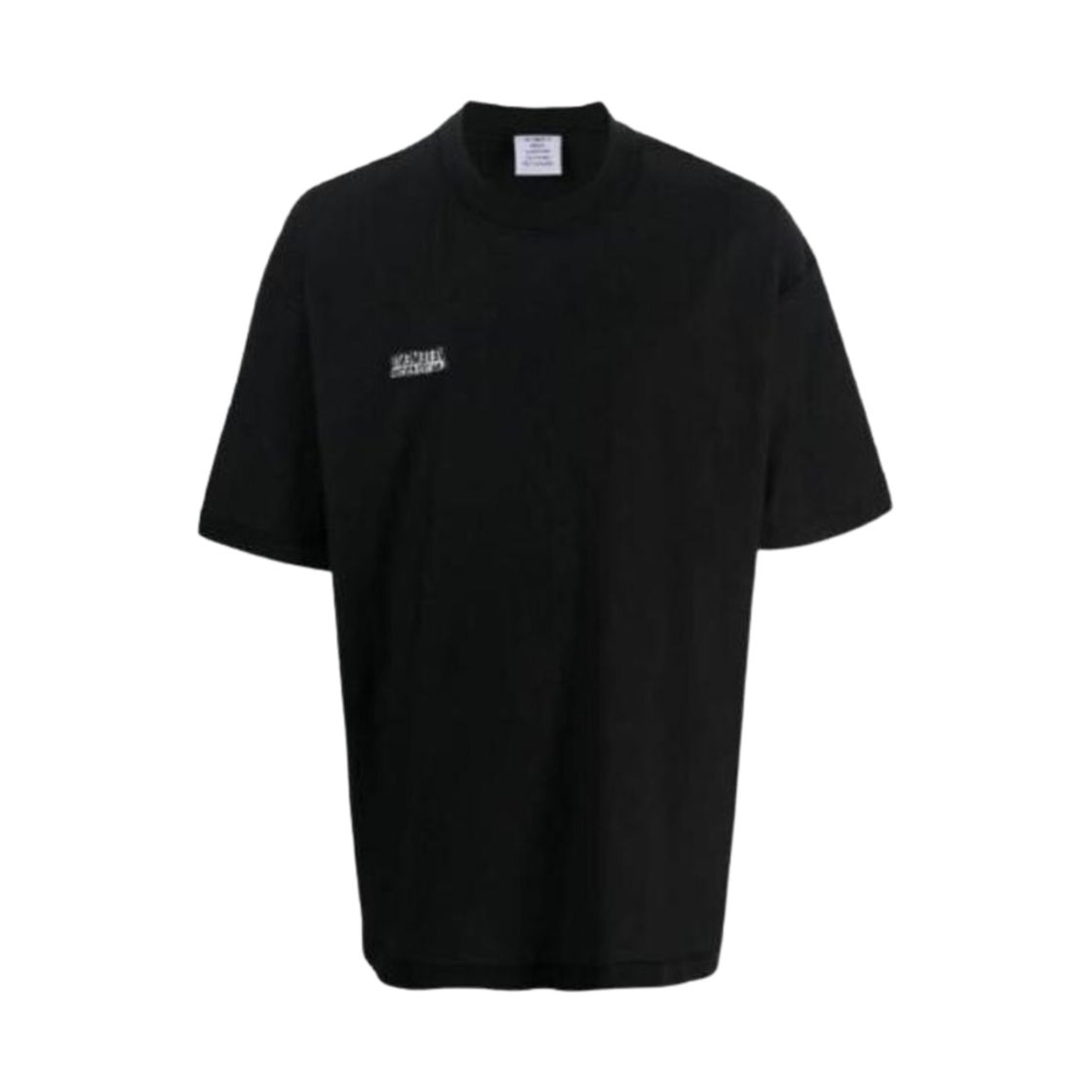 UE63TR660B Vetements Inside Out T-Shir Black