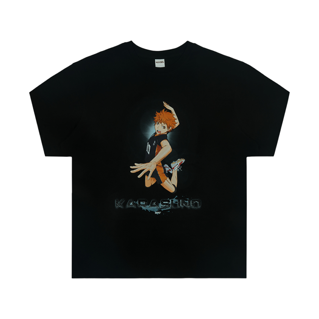 ERHKT014_02 EERST x HAIKYU!! Move HF T-shirt Black