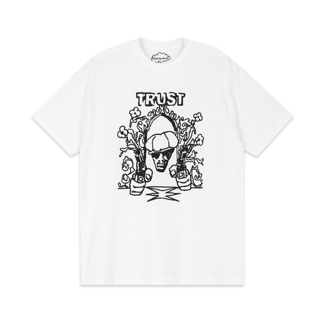 Trust Tee [White] CHERRY DRIVER Trust Tee White