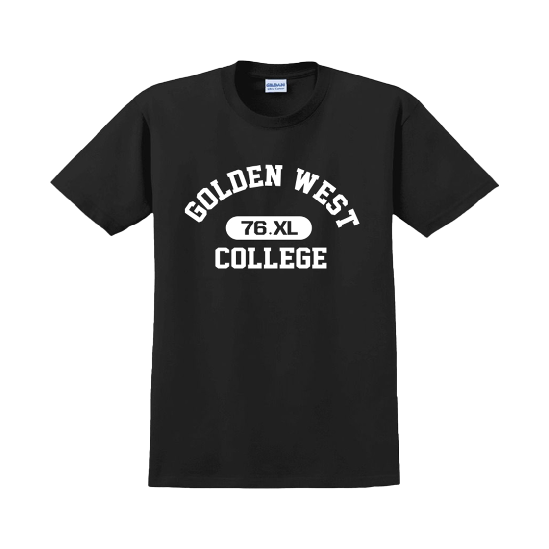 Gildan X 아메리칸 컬렉션 골든웨스트 티셔츠 블랙(Gildan X American Collection GOLDEN WEST T-Shirt Black)