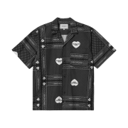 Carhartt WIP Heart Bandana Print Shirt Black