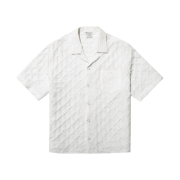 [KREAM 단독] STU Embroidery Bumpy Shirt White