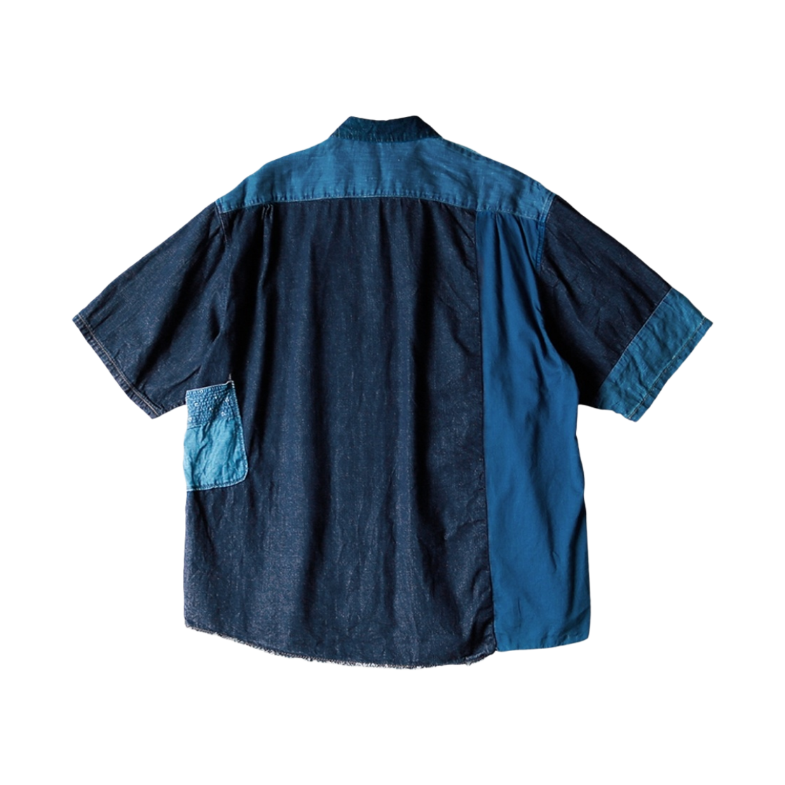 캐피탈 IDG 패치워크 카트만두 셔츠 2022 인디고(Kapital IDG Patchwork Kathmandu Shirt 2022 Indigo) - 2