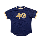 [KREAM 단독] Over The Pitch x KBO The 40th Anniversary Character Logo Jersey Navy (Marking Ver.)