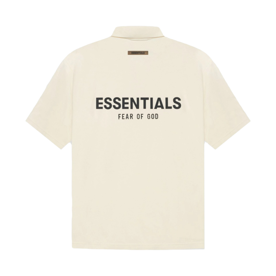 에센셜 숏슬리브 폴로 크림 - 21SS