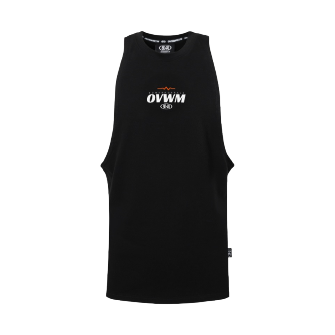 - Overwhelm Chestcut Pulse Logo Sleeveless Black