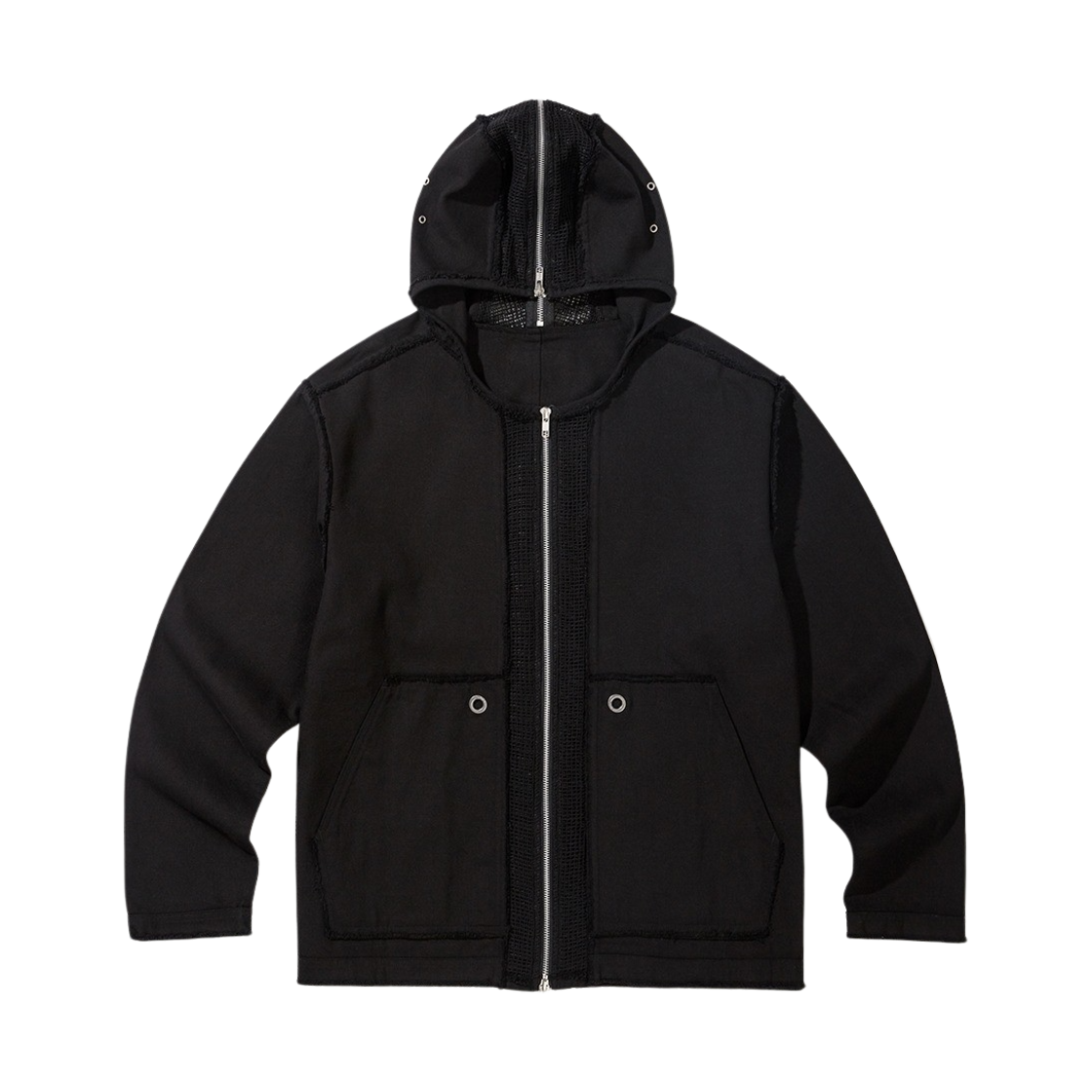 아이시토 집업 후드 블랙(Icyto Zip Up Hoodie Black)