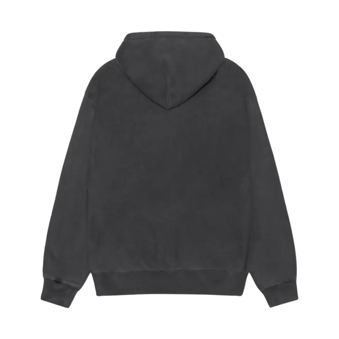 스투시 스무스 스탁 피그먼트 다이드 후드 블랙(Stussy Smooth Stock Pigment Dyed Hoodie Black) - 2
