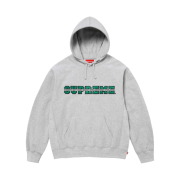 Supreme Collegiate Acronym Hooded Sweatshirt Heather Grey - 24FW