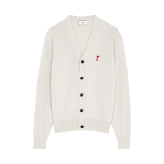 AMI de Coeur Wool Cardigan Clay