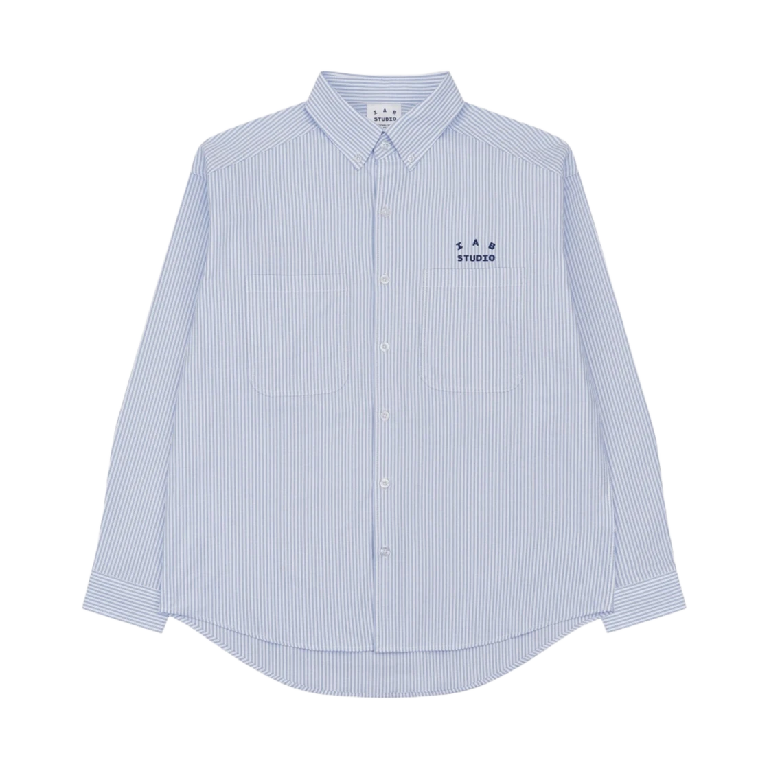 IAB Studio IAB Studio Worksout 20th Anniversary Work Shirt Blue Stripe · S