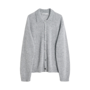 Our Legacy Evening Polo Dust Melange Fuzzy Alpaca