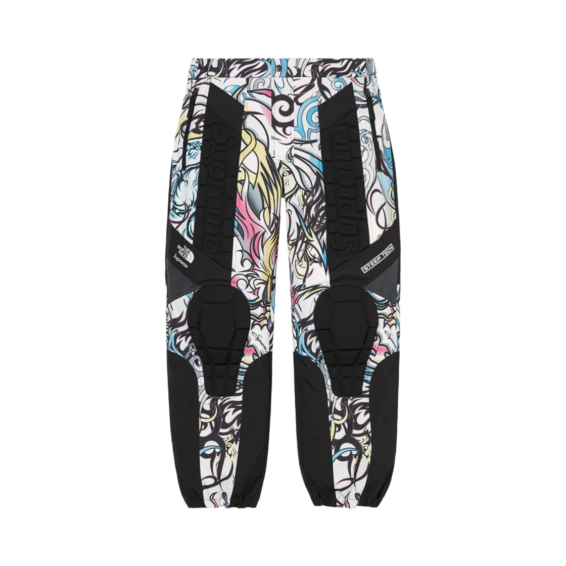 슈프림 x 노스페이스 스팁 테크 팬츠 멀티컬러 드래곤 - 22FW(Supreme x The North Face Steep Tech Pants Multicolor Dragon - 22FW) - 1