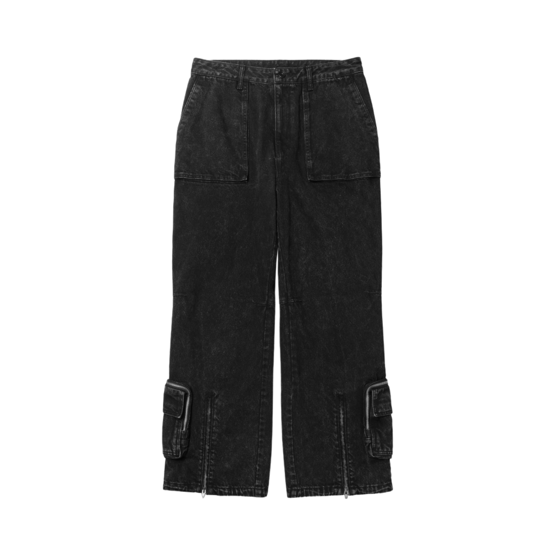 JC3921PD25 Juun.J Denim Mac Pants Black - 23FW