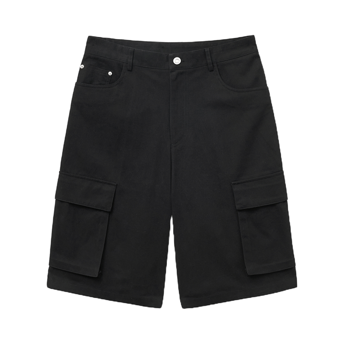 TNPA5E202BK TNGT Wide-fit Cargo Bermuda Cotton Half Pants Black