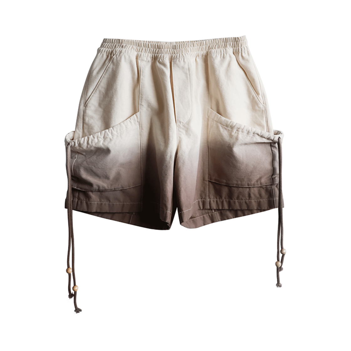 25SSHP03ECR NA A NANA Gradation String Shorts Ecru