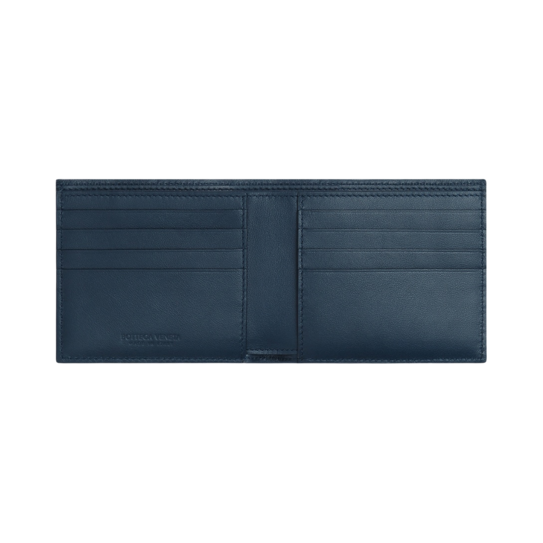 보테가 베네타 반지갑 딥 블루(Bottega Veneta Bi-Fold Wallet Deep Blue) - 2