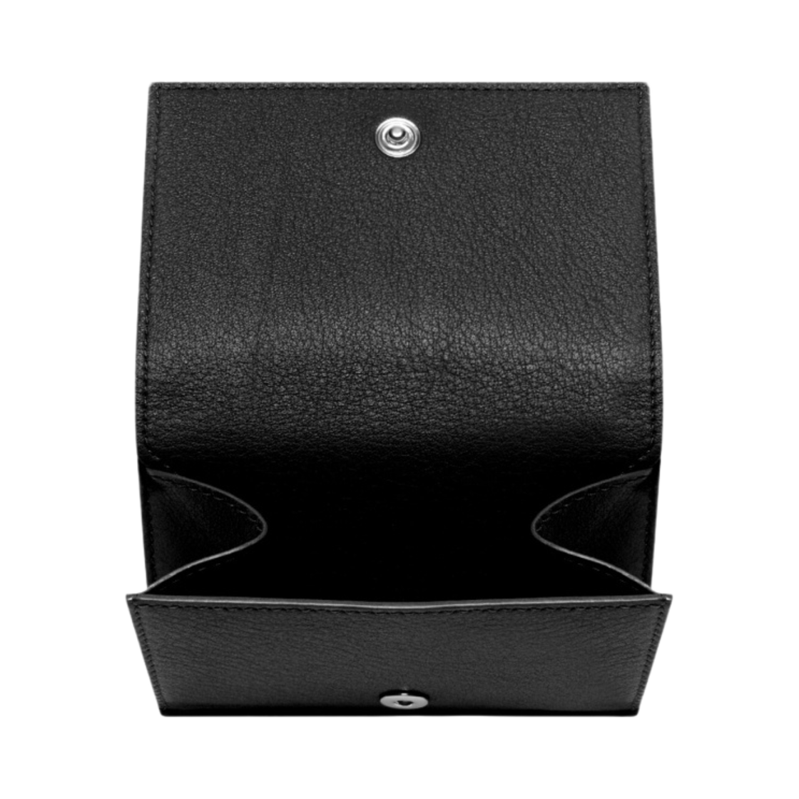 발렌시아가 로고 캐쉬 미니 반지갑 블랙(Balenciaga Logo Cash Mini Bi-Fold Wallet Black) - 2