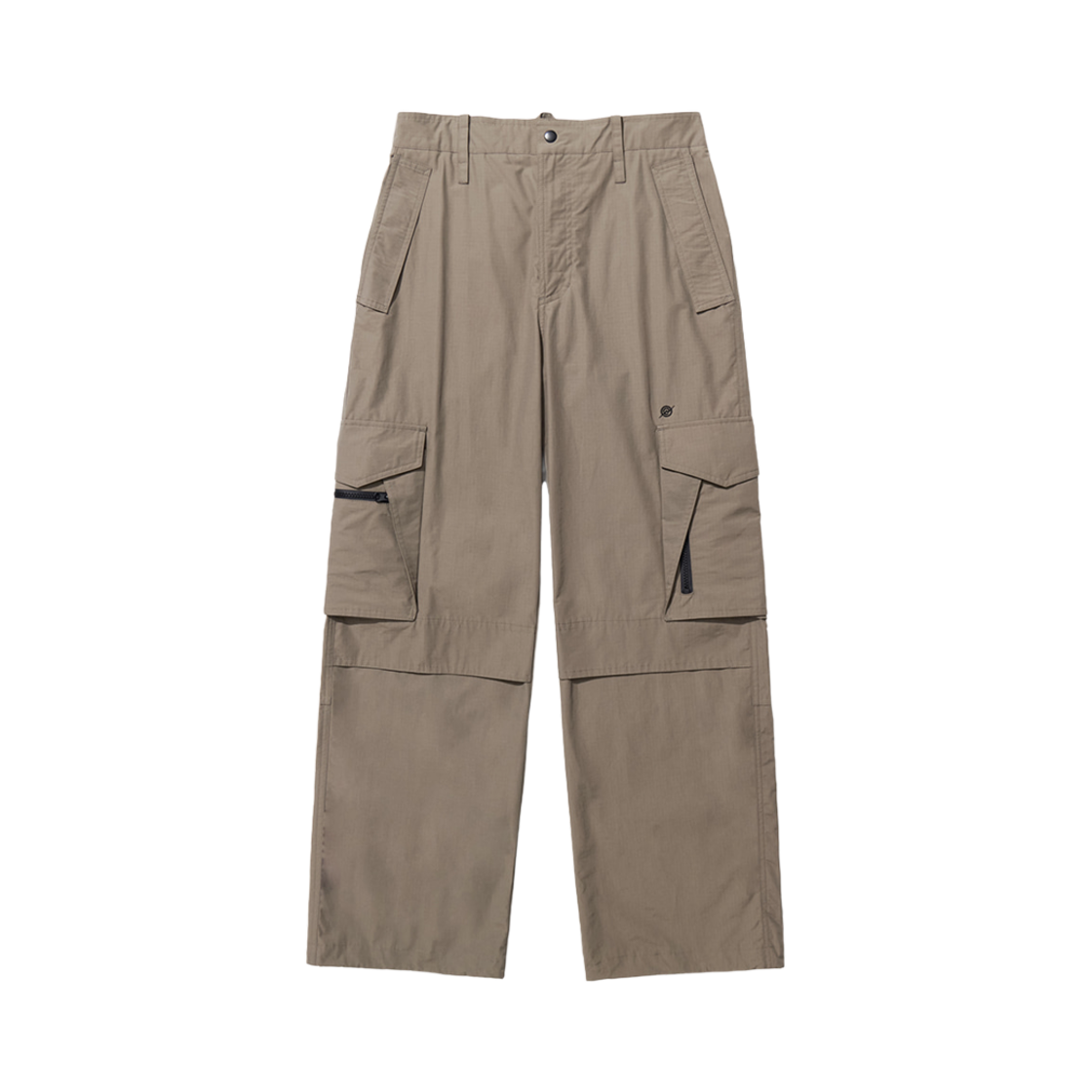 KA3PT1204M_BEIGE KALA PATTHAR Nylon Rib Ventilation Cargo Pants Beige