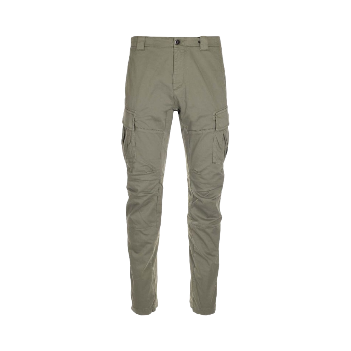 C.P. 컴퍼니 스트레치 사틴 렌즈 카고 팬츠 브론즈 그린 - 23SS(C.P. Company Stretch Sateen Lens Cargo Pants Bronze Green - 23SS) - 1