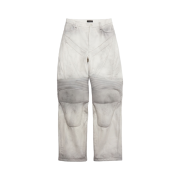 Balenciaga Biker Baggy Pants White