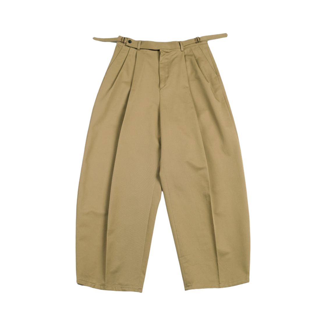 - Newcheapchic.dp Two Tuck Chino Wide Pants Camel Beige