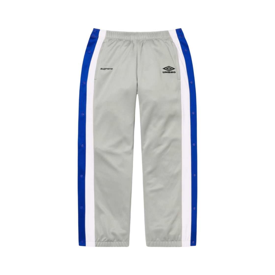 슈프림 x 엄브로 브레이크 어웨이 트랙 팬츠 라이트 그레이 - 23SS