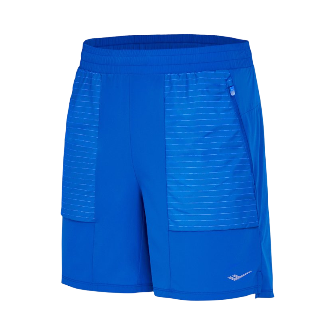 PR3MH24M312 PRO-SPECS Reflective Running Shorts Black Aqua Blue