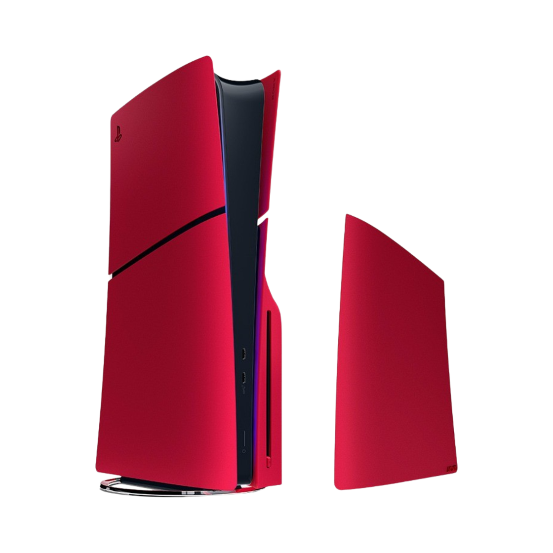 플레이스테이션 5 딥어스 슬림 콘솔 커버 볼카닉 레드(PlayStation 5 Deep Earth Slim Console Cover Volcanic Red)
